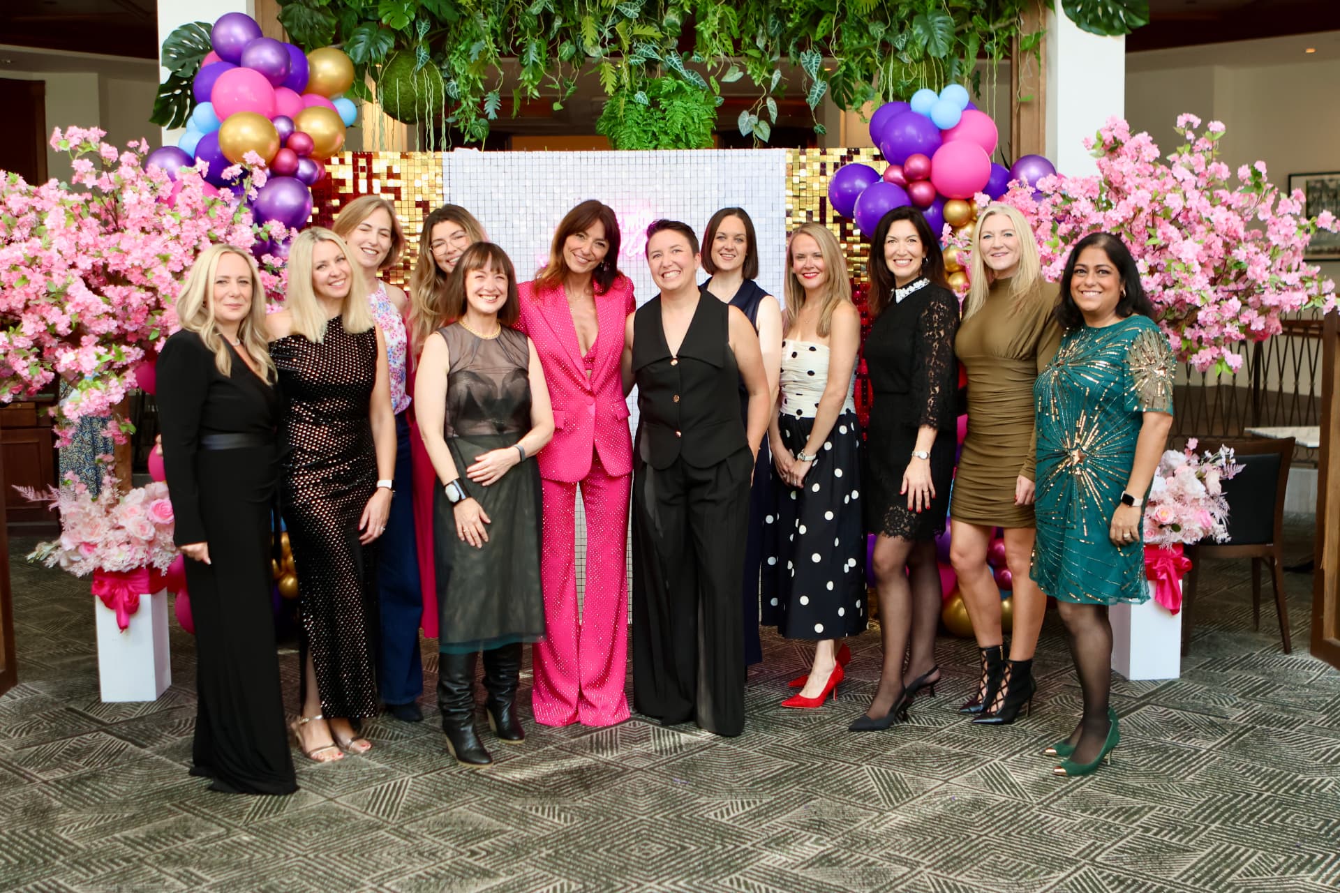 Supply Chain Women group photo at Dine With Davina